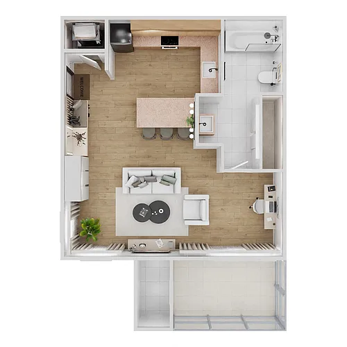 Floor plan E1