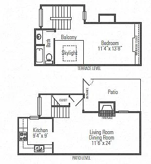 Floor plan Harlequin
