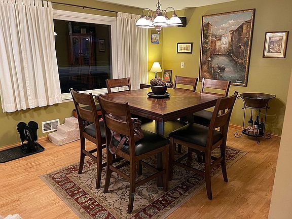 Dining room from kitchen