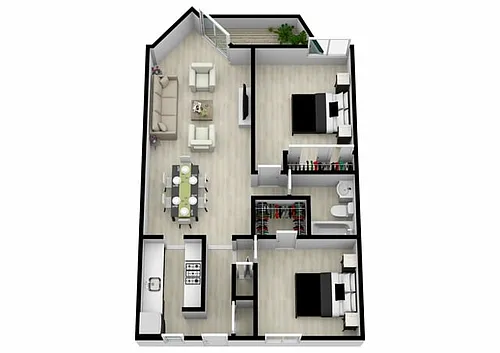 Floor plan KaloDuo-Premium