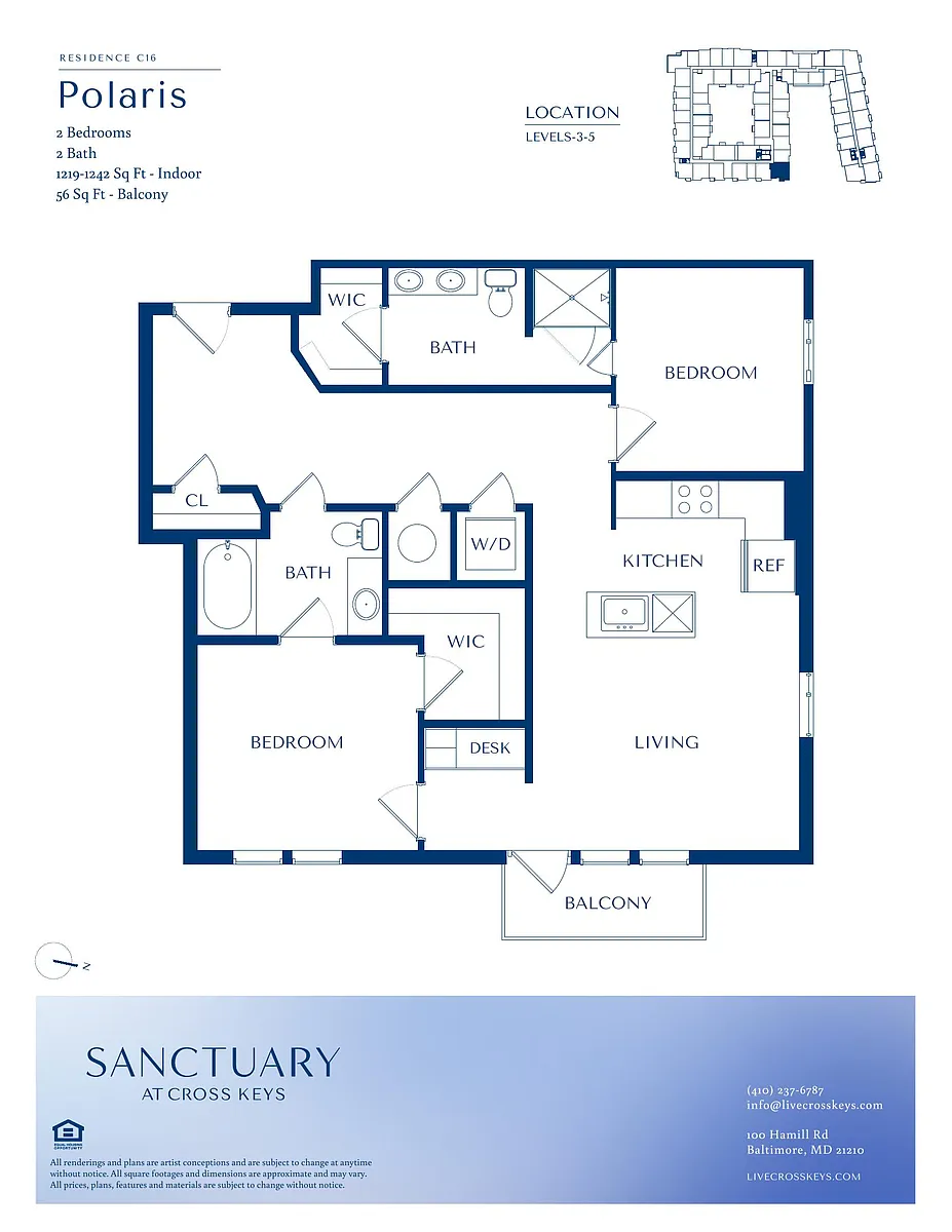 Floor plan Polaris