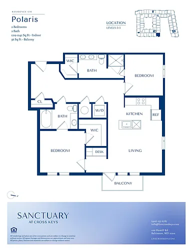 Floor plan Polaris