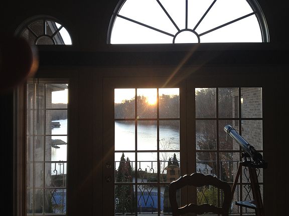 View from dining room