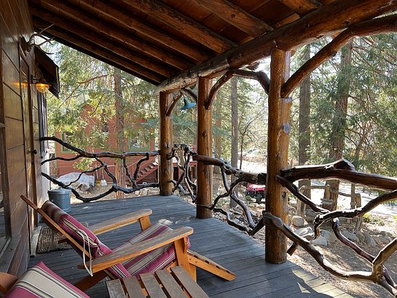 Cabin front deck