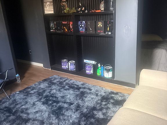 This is another view of the living room. Everything will be cleaned out upon your arrival.
