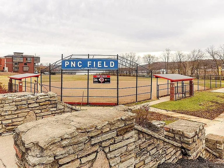 Baseball field, basketball courts, playground, bike path, and recreation center directly across from your new home!