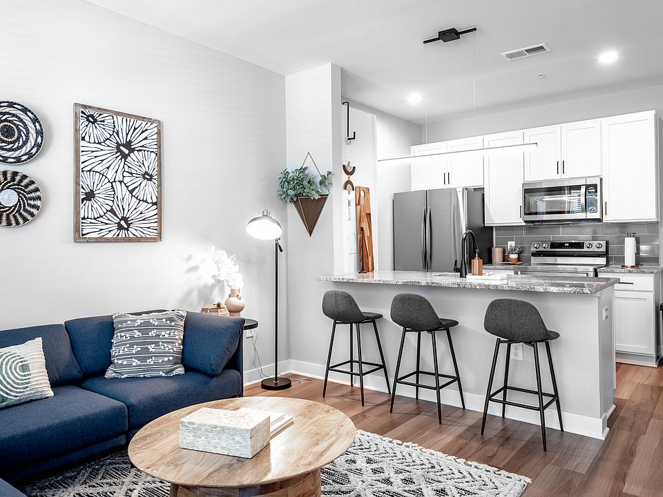 The Thomas Model Living Room and Kitchen