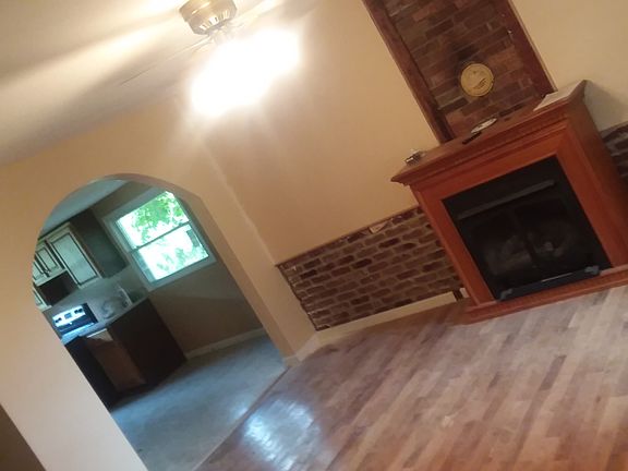 Archway into Kitchen