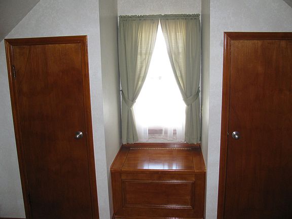 Master closet and window seat