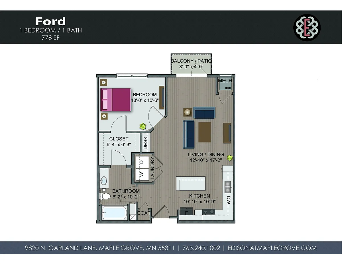 Floor plan Ford