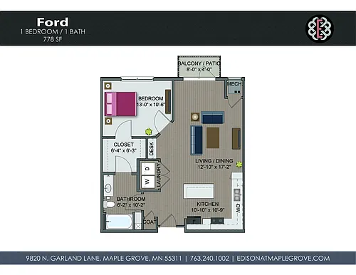 Floor plan Ford