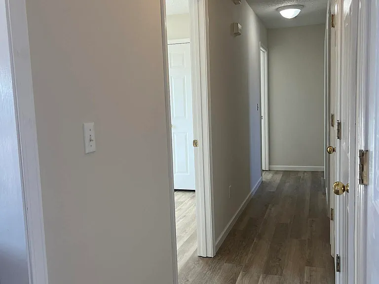 Hallway to bedrooms and bathrooms