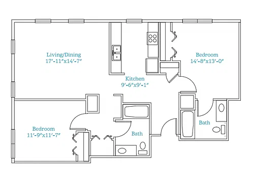 Floor plan Varick