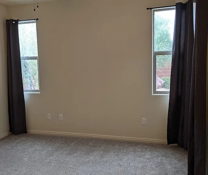 Main Bedroom. 
*New Blinds installed. Not shown in photo.