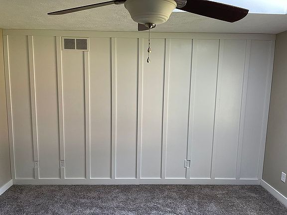 Accent wall master bedroom