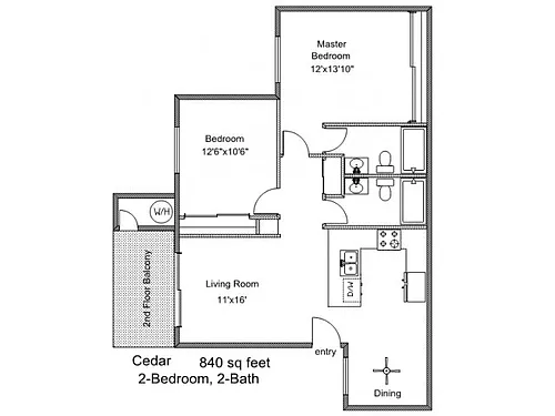 Floor plan Cedar