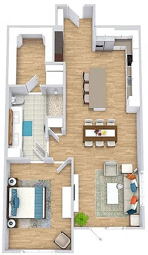 Floor plan Conner