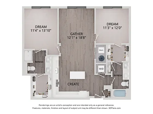 Floor plan F12