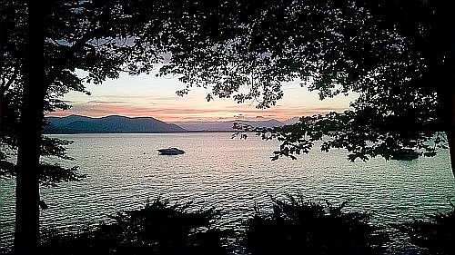From the Deck at Sunset