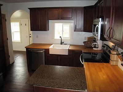 kitchen with new appliances