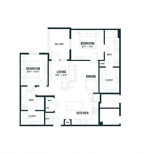 Floor plan B2