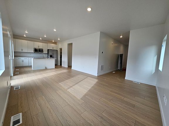living room and kitchen