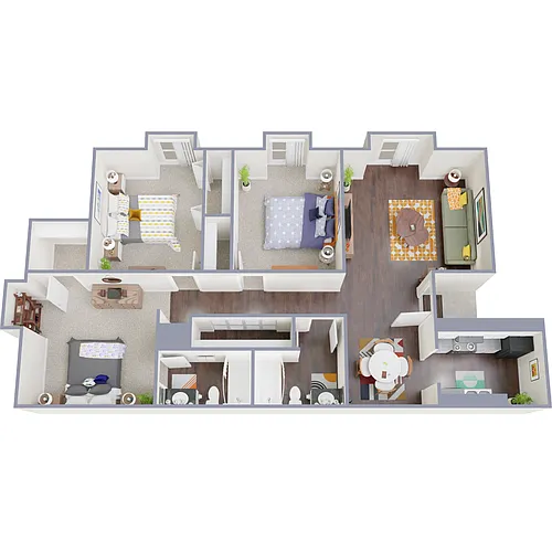 Floor plan C1R
