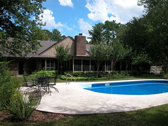Brick Home Rear View