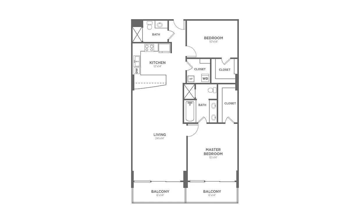 Floor plan B4