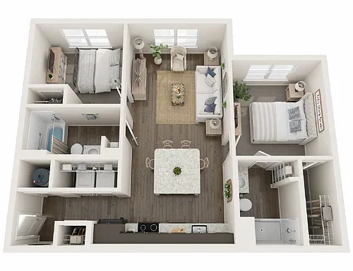 Floor plan B2 50