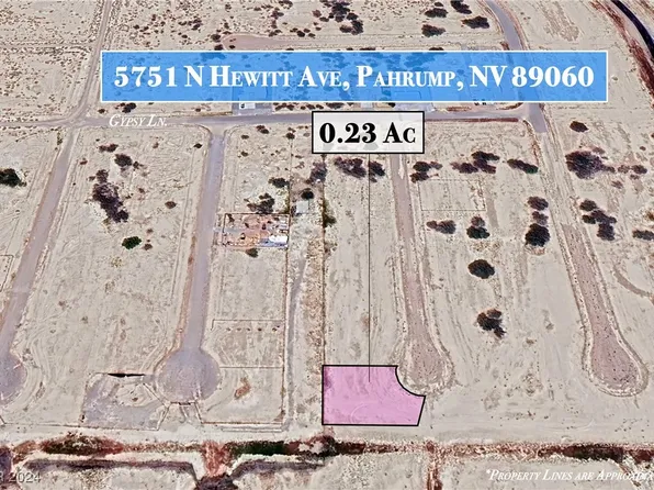 5751 N Hewitt Ave, Pahrump, NV 89060