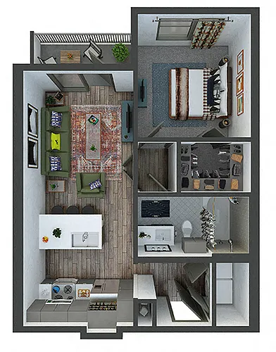 Floor plan Victory