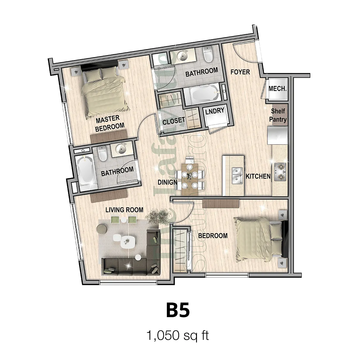 Floor plan B5