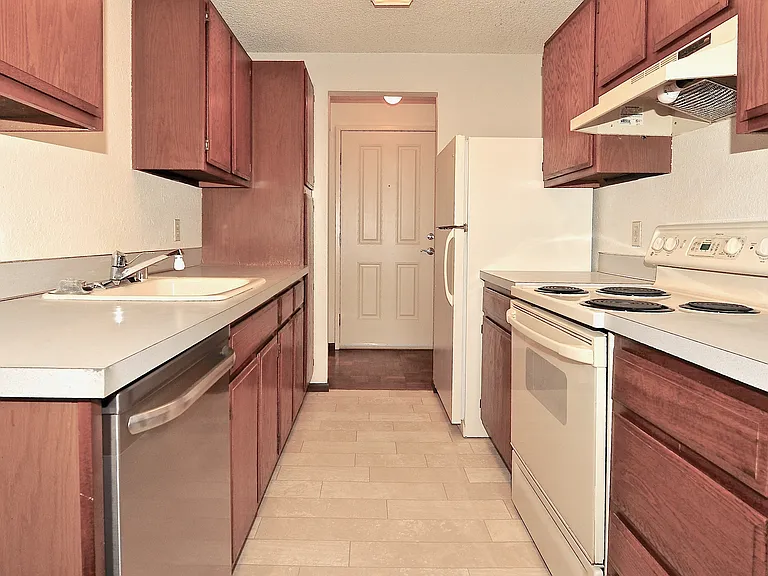 Galley Style Kitchen