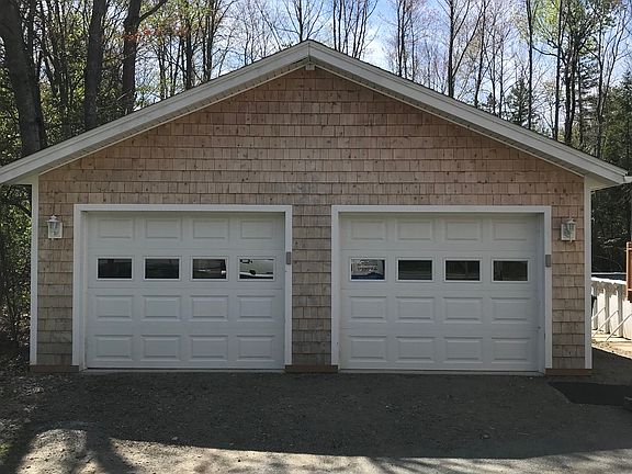 New heated garage