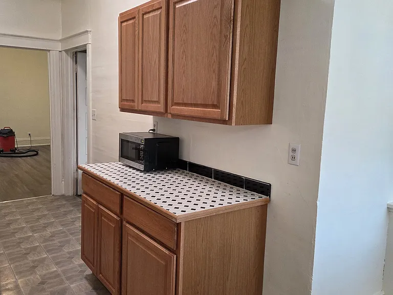 New cabinets added for more storage space