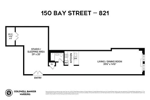 Floor plan 821