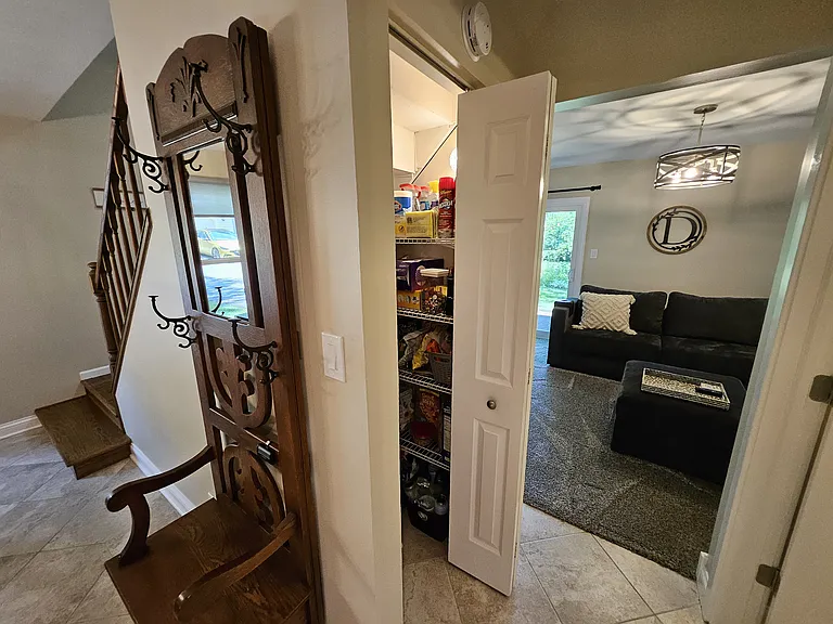 Under stair storage space