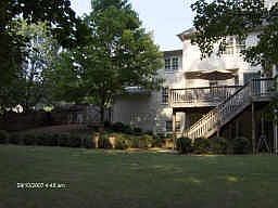 Huge, private, fenced backyard