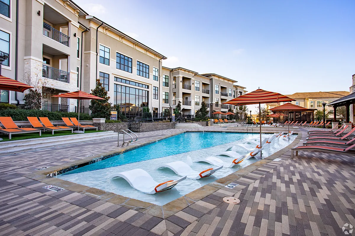 Resort-Style Pool at The Hendry Apartments - The Hendry