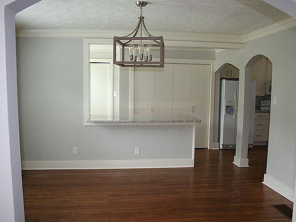 Dining and kitchen area