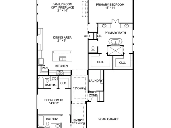 2200J Plan, Hyland Trail 50'