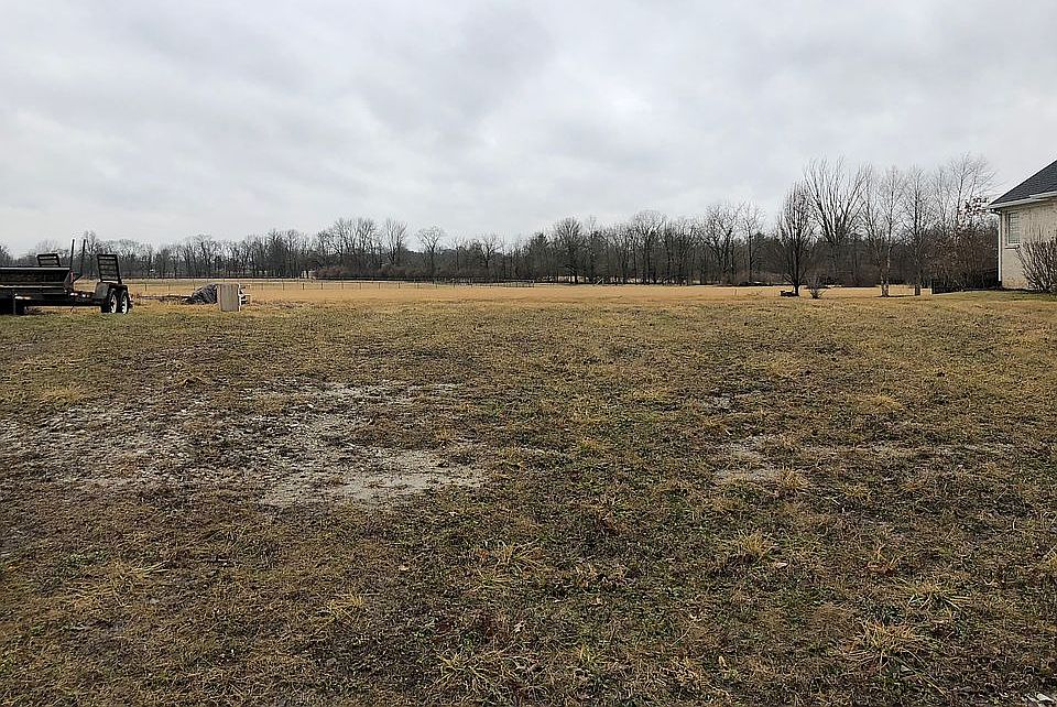 Back lot view open field
