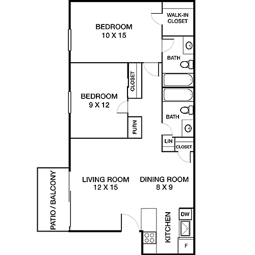Floor plan The Creek Premier