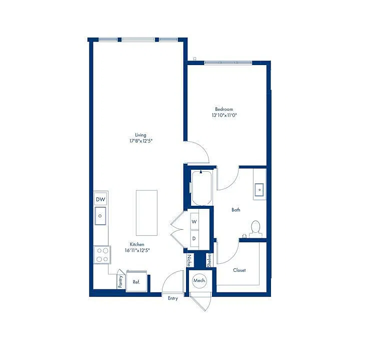 Floor plan A18A