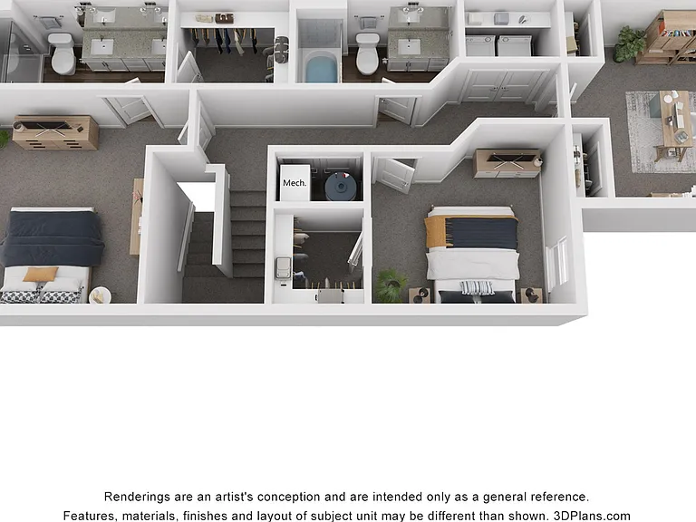 The Calusa is a 3-bed x 2.5-bath 1,504 SF townhome. The Calusa is a 3-bed x 2.5-bath 1,504 SF townhome.