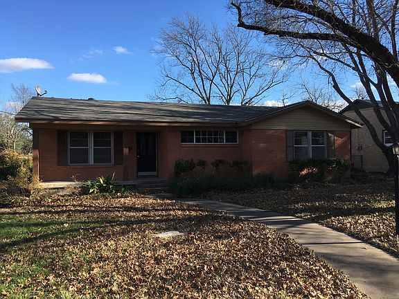 Outside front of house