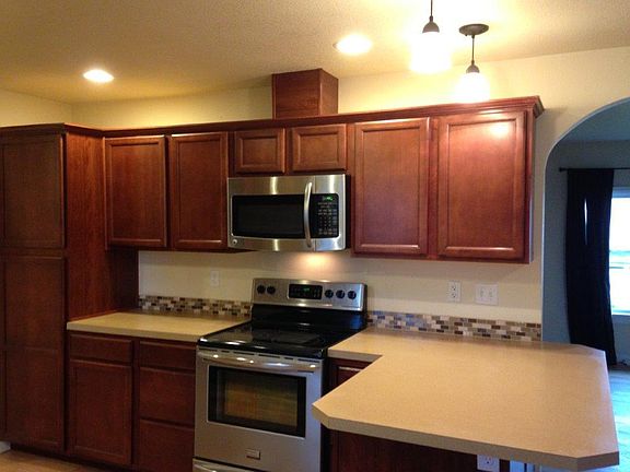 Flattop stove and microwave hood