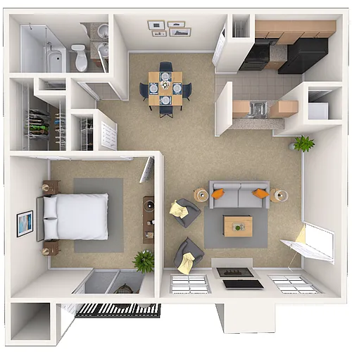 Floor plan The Chateau