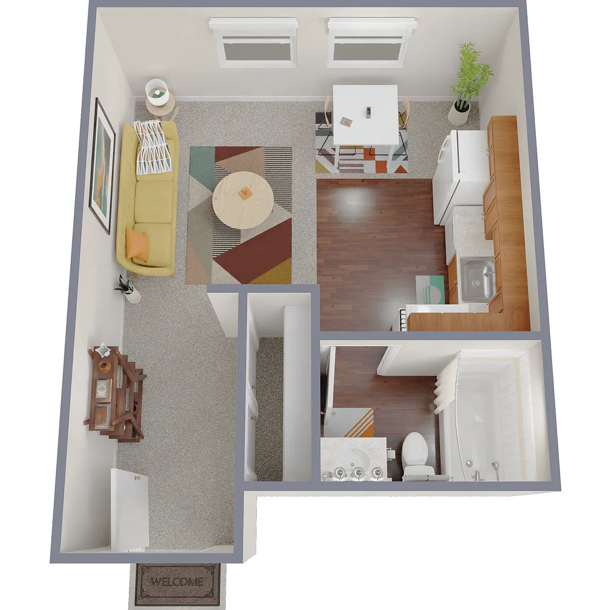 Floor plan THE AUSTEN